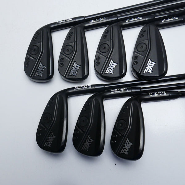 Used PXG 0311 P Gen6 Black Label Iron Set / 5 - PW + GW / Lite Flex