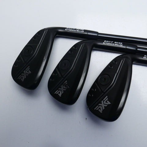 Used PXG 0311 P Gen6 Black Label Iron Set / 5 - PW + GW / Lite Flex