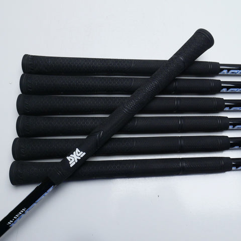 Used PXG 0311 P Gen6 Black Label Iron Set / 5 - PW + GW / Lite Flex
