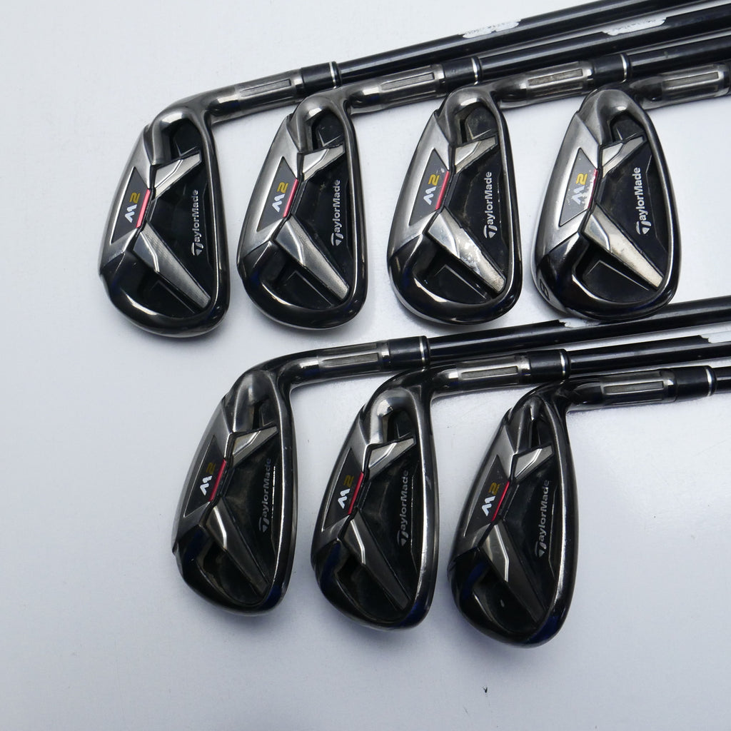 Used TaylorMade M2 2016 Iron Set / 5 - SW / Soft Regular Flex