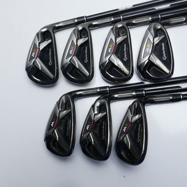 Used TaylorMade M2 2016 Iron Set / 5 - SW / Soft Regular Flex