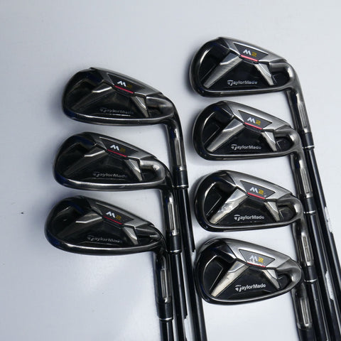 Used TaylorMade M2 2016 Iron Set / 5 - SW / Soft Regular Flex