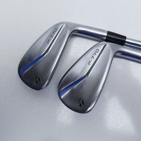 Used TaylorMade P770 2020 Iron Set / 7 - PW / Stiff Flex