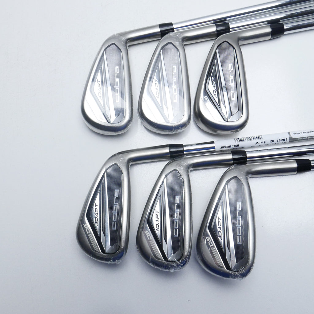 Used Cobra DS Adapt Iron Set / 5 - PW / Stiff Flex