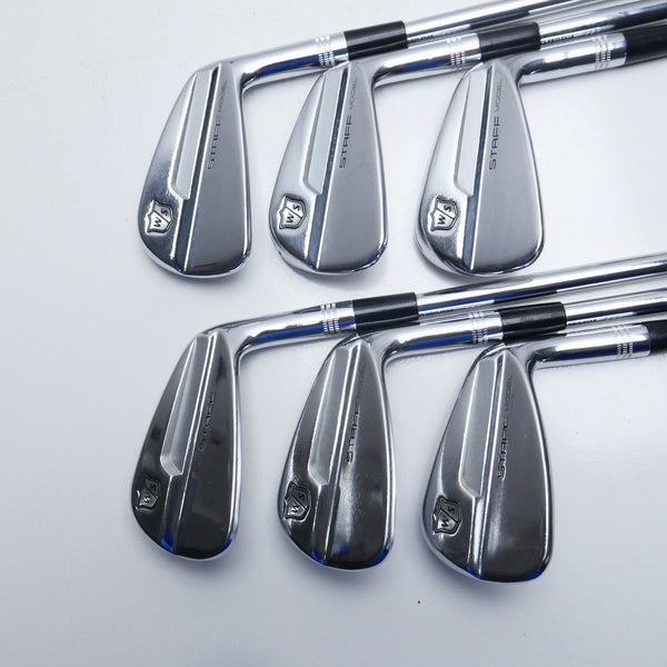 Used Wilson Staff Model Blade Iron Set / 5 - PW / Stiff Flex