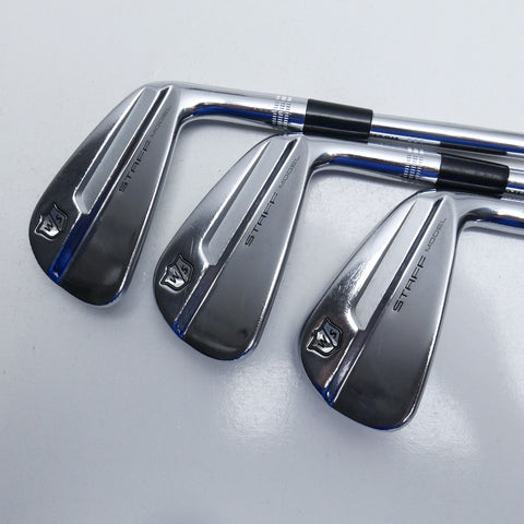 Used Wilson Staff Model Blade Iron Set / 5 - PW / Stiff Flex