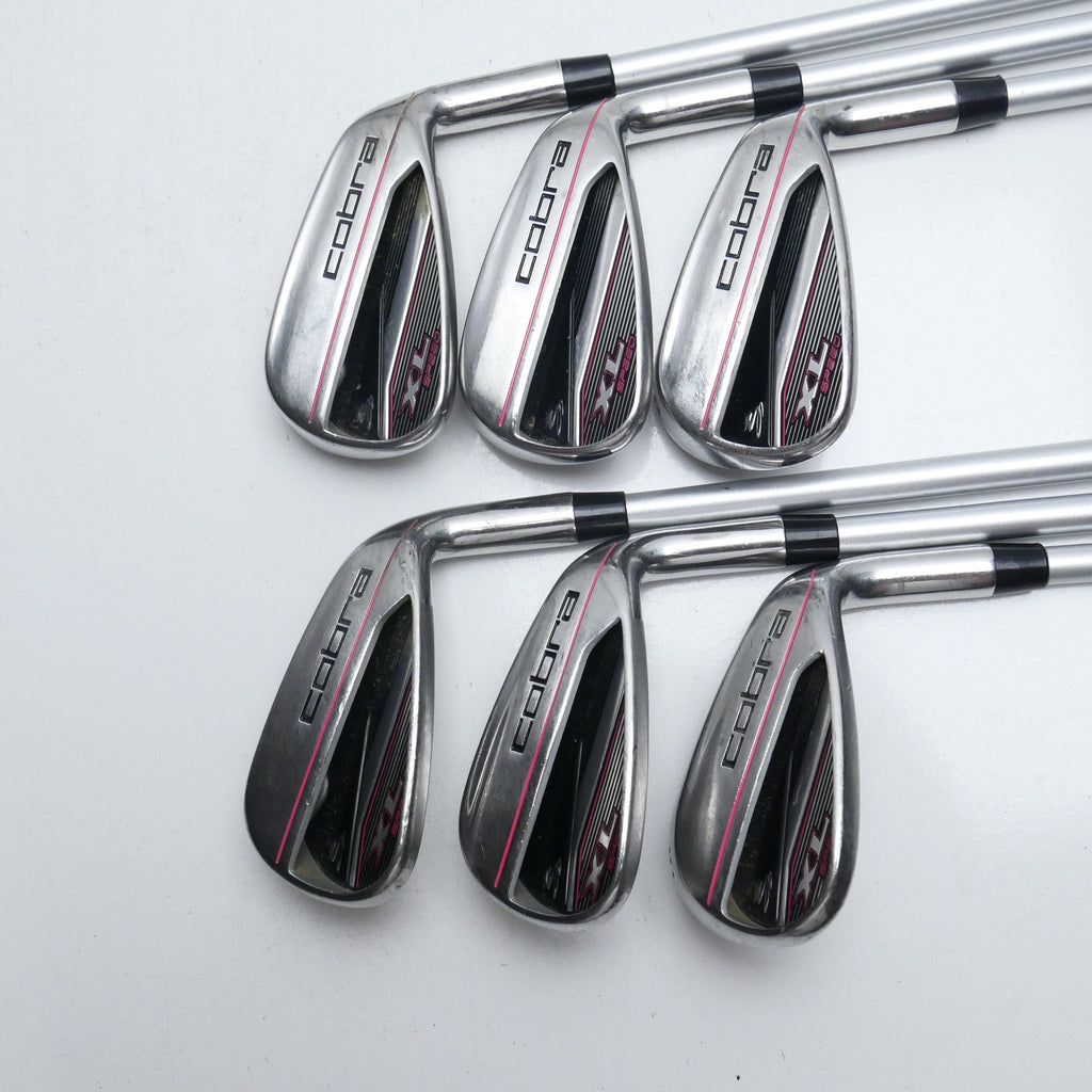 Used Cobra XL Speed Iron Set / 6 - SW / Ladies Flex - Replay Golf 