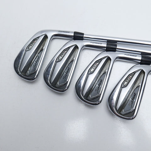 Used Titleist T100S Iron Set / 4 - PW / Stiff Flex