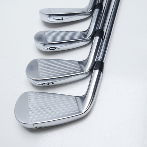 Used Titleist T100S Iron Set / 4 - PW / Stiff Flex
