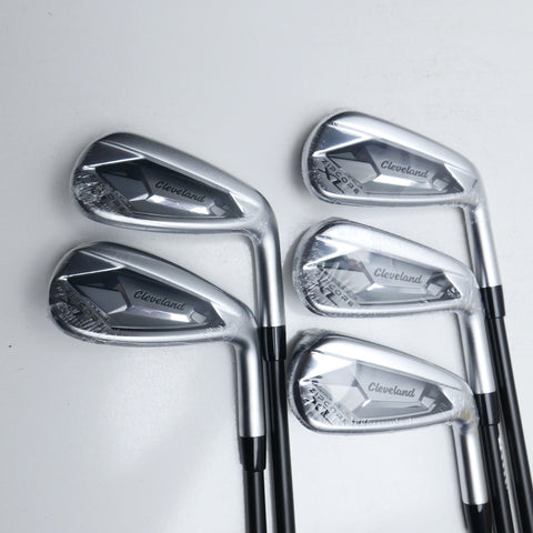 NEW Cleveland Zipcore XL Iron Set / 5 - PW / Ladies Flex