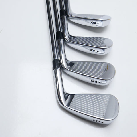 Used Callaway Apex Pro 19 Iron Set / 5 - PW + AW / Stiff Flex / Left-Handed