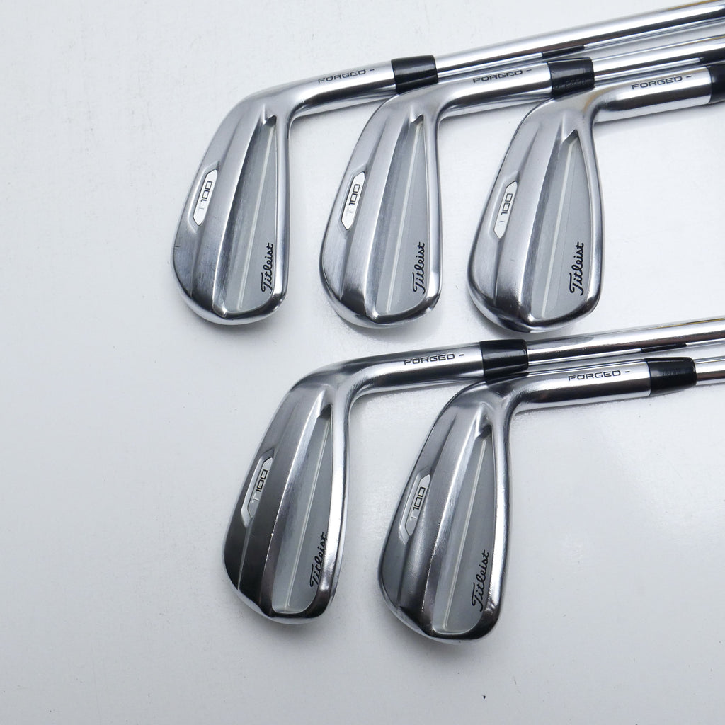 Used Titleist T100 2021 Iron Set / 6 - PW / Regular Flex