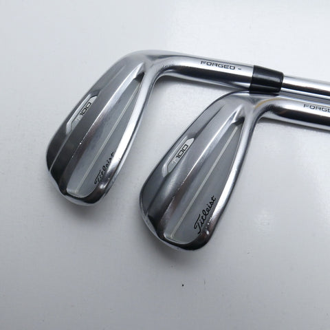Used Titleist T100 2021 Iron Set / 6 - PW / Regular Flex