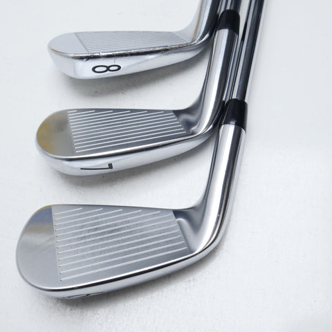 Used Titleist T100 2021 Iron Set / 6 - PW / Regular Flex