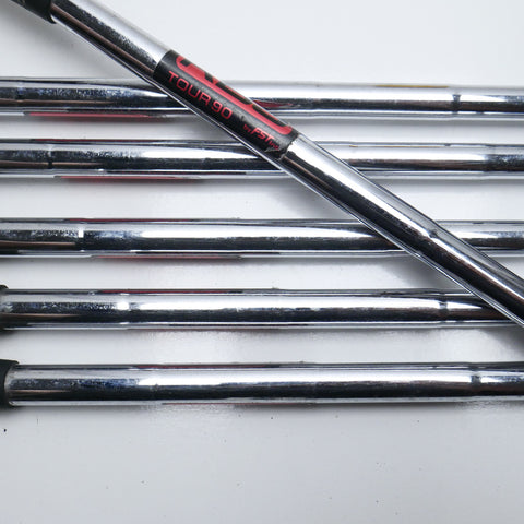 Used TaylorMade R9 TP Iron Set / 5 - PW / Stiff Flex