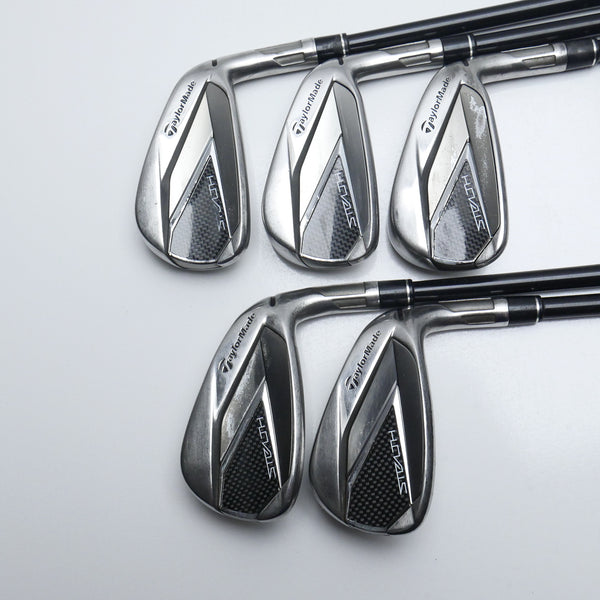 Used TaylorMade Stealth Iron Set / 5 - 9 IRON / Regular Flex