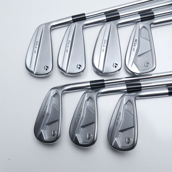 Used TaylorMade P770 & P7CB 2024 Iron Set / 4 - PW / Stiff Flex