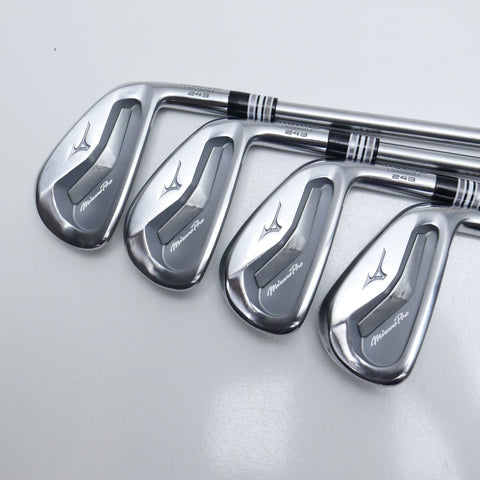 Used Mizuno Pro 243 Iron Set / 4 - PW + GW / Stiff Flex