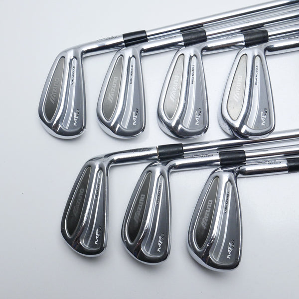 Used Mizuno MP-58 Iron Set / 3 - 9 IRON / Stiff Flex