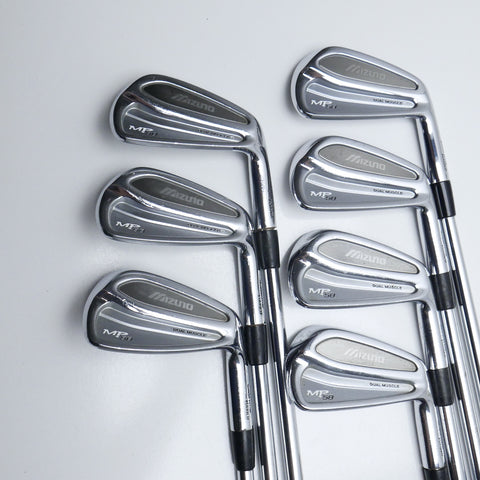 Used Mizuno MP-58 Iron Set / 3 - 9 IRON / Stiff Flex