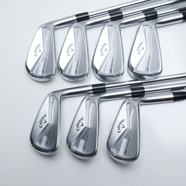 NEW Callaway X Forged 2025 Iron Set / 4 - PW / Stiff Flex