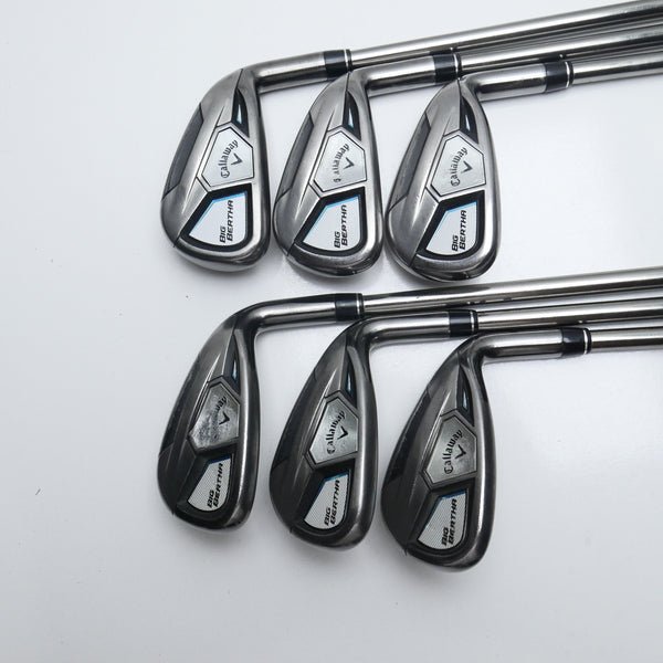 Used Callaway 2015 Big Bertha Iron Set / 6 - SW / Ladies Flex