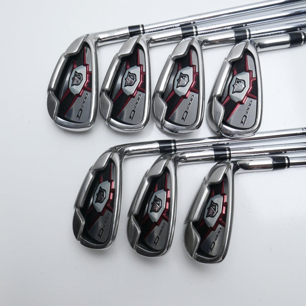 Used Wilson D200 Iron Set / 5 - SW / Uniflex