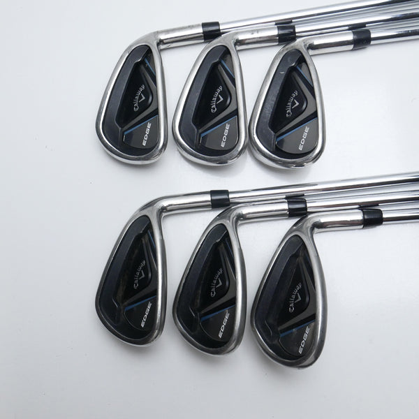 Used Callaway Edge Iron Set / 6 - SW / Regular Flex