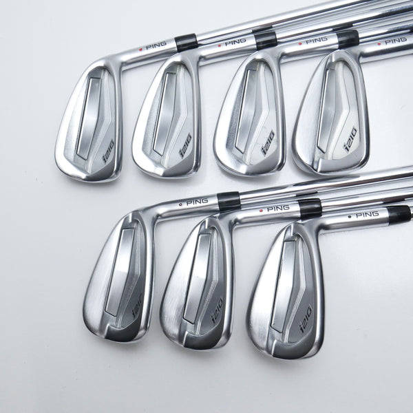 Used Ping i210 Iron Set / 4 - PW / Stiff Flex