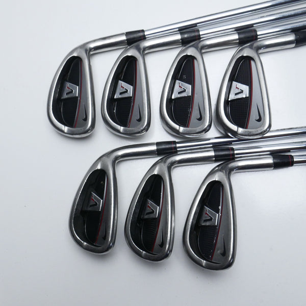 Used Nike VR Cavity Back Iron Set / 4 - PW / Regular Flex