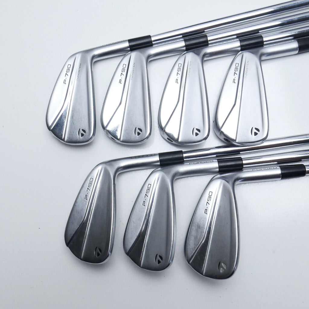 Used TaylorMade P790 2021 Iron Set / 4 - PW / Stiff Flex