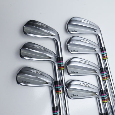 Used Titleist T100 2021 Iron Set / 4 - PW / X-Stiff Flex