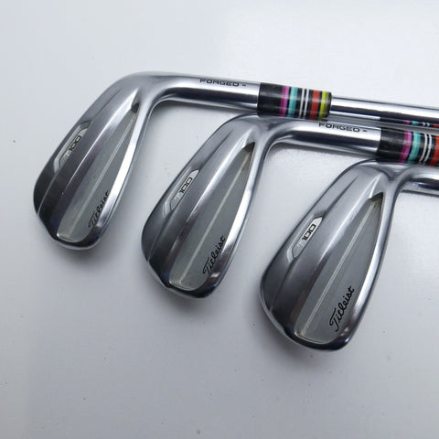Used Titleist T100 2021 Iron Set / 4 - PW / X-Stiff Flex