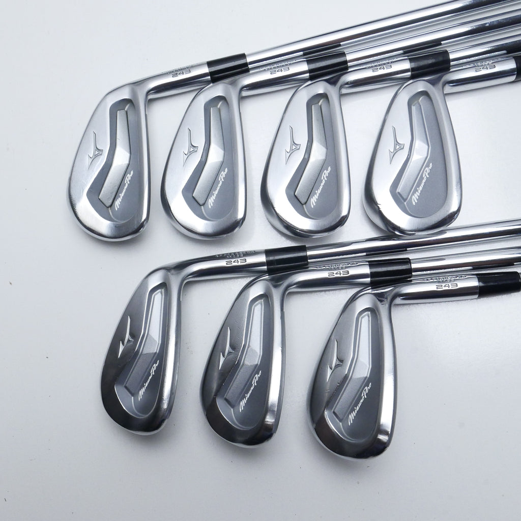 Used Mizuno Pro 243 Iron Set / 5 - PW + GW / Stiff Flex