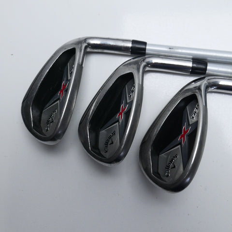 Used Callaway X Hot 2019 Iron Set / 5 - SW / Regular Flex