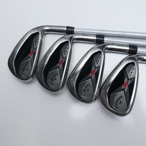 Used Callaway X Hot 2019 Iron Set / 5 - SW / Regular Flex