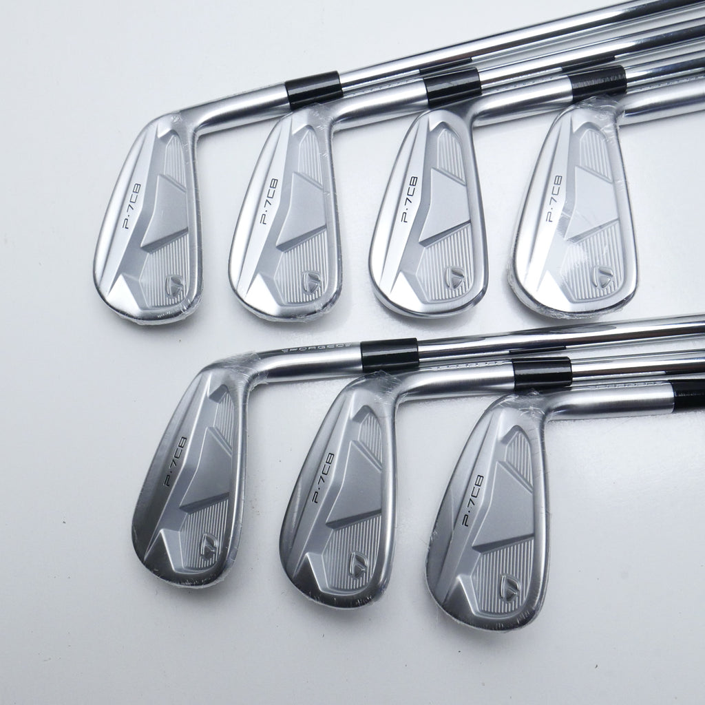 Used TaylorMade P7CB 2024 Iron Set / 4 - PW / Stiff Flex