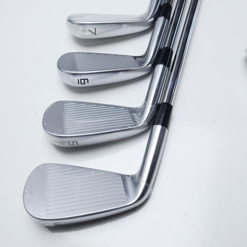 Used TaylorMade P7CB 2024 Iron Set / 4 - PW / Stiff Flex