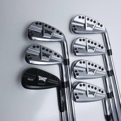 Used PXG 0311 XP Gen 3 & 0311 X Gen 3 Combo Iron Set / 4 - PW / Stiff Flex