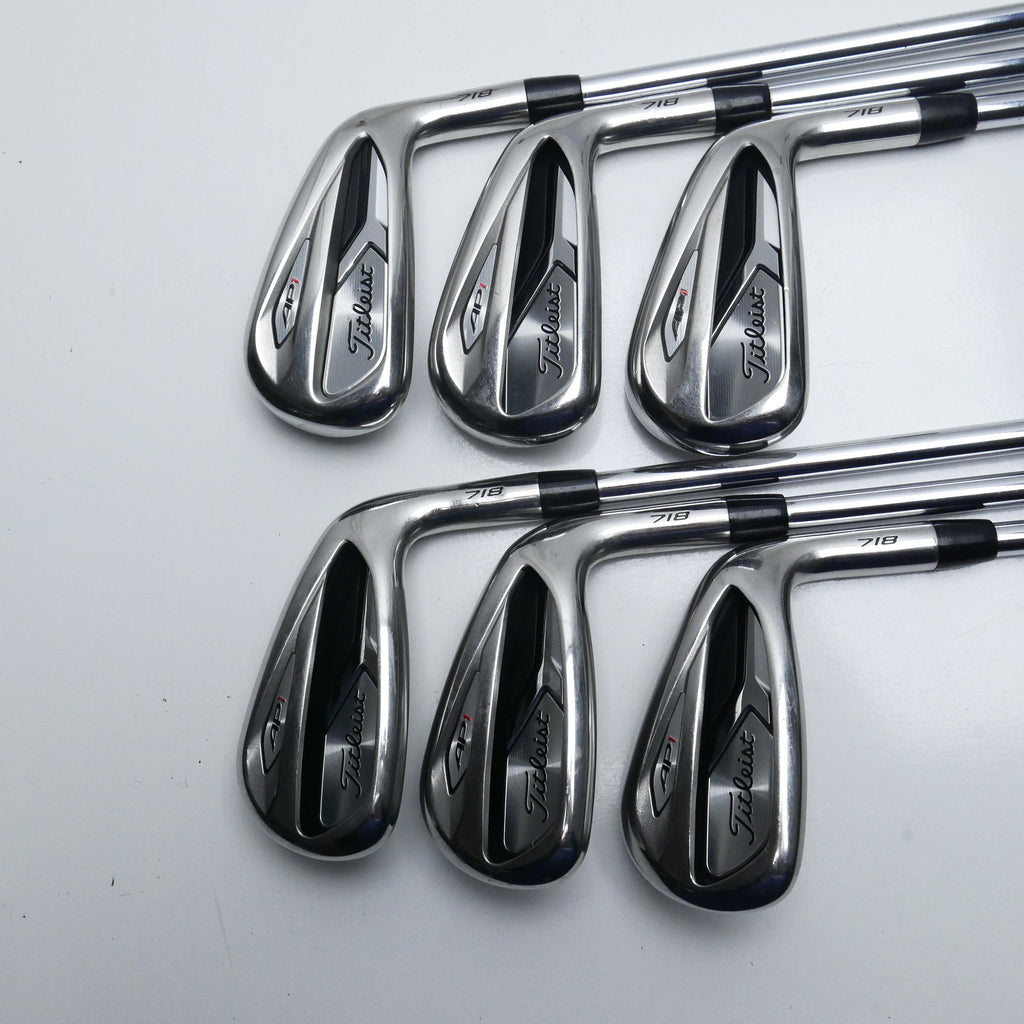 Used Titleist AP1 718 Iron Set / 5 - PW / Regular Flex - Replay Golf 