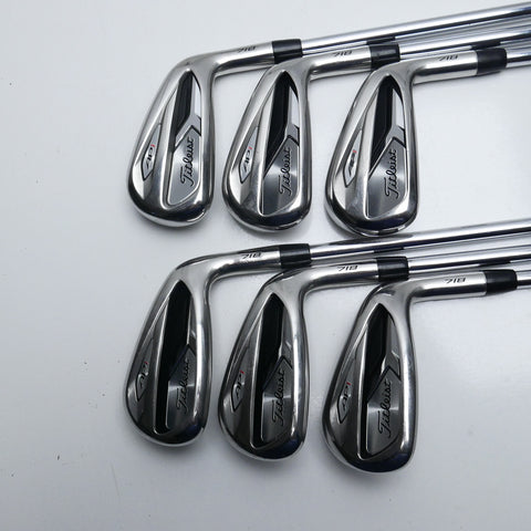 Used Titleist AP1 718 Iron Set / 5 - PW / Regular Flex - Replay Golf 