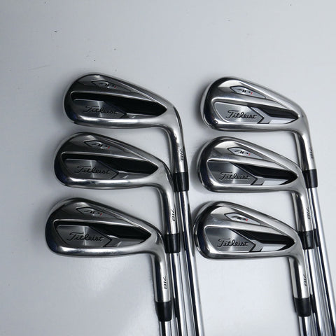 Used Titleist AP1 718 Iron Set / 5 - PW / Regular Flex - Replay Golf 