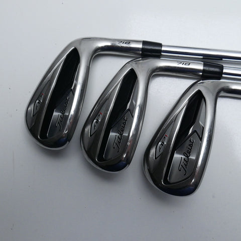 Used Titleist AP1 718 Iron Set / 5 - PW / Regular Flex - Replay Golf 