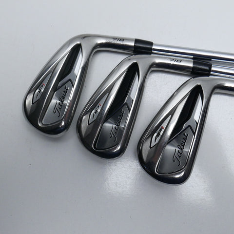 Used Titleist AP1 718 Iron Set / 5 - PW / Regular Flex - Replay Golf 