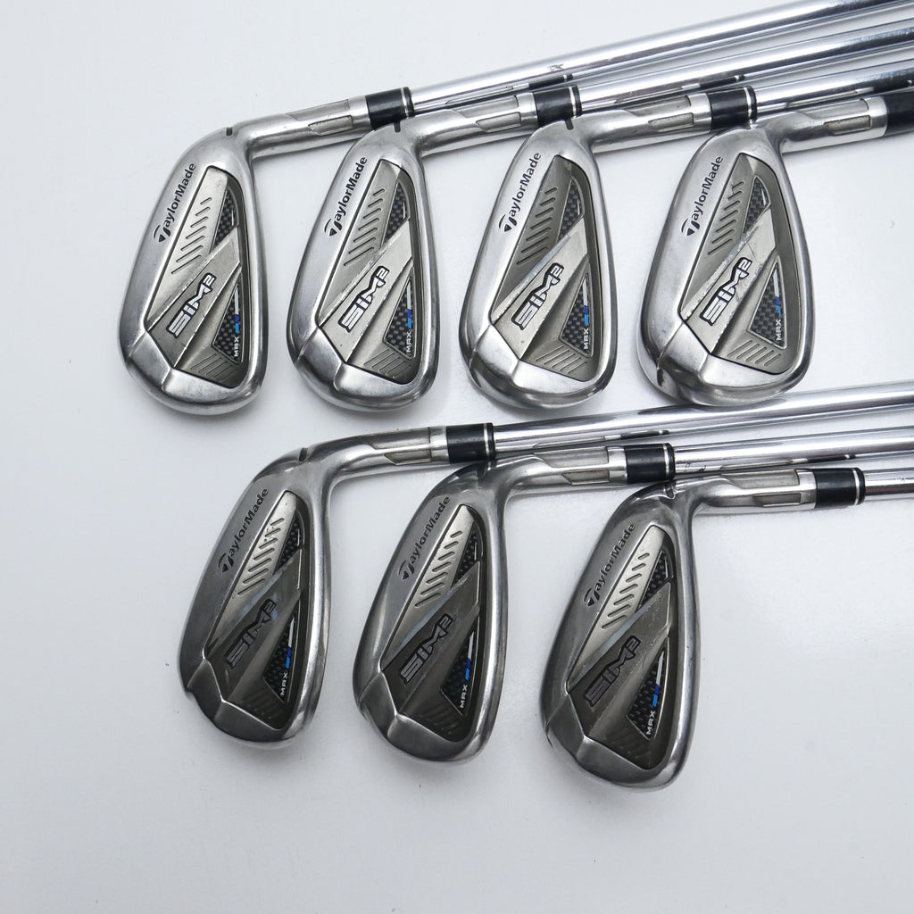 Used TaylorMade Sim2 Max Iron Set / 5 - PW + AW / Regular Flex