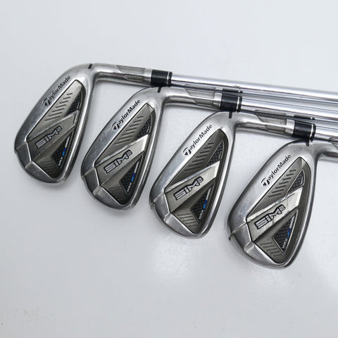 Used TaylorMade Sim2 Max Iron Set / 5 - PW + AW / Regular Flex