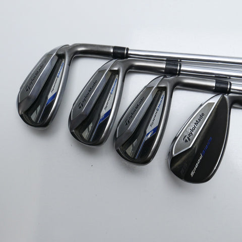 Used TaylorMade SpeedBlade Iron Set / 4 - SW / Regular Flex