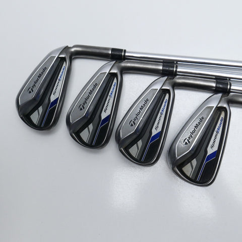Used TaylorMade SpeedBlade Iron Set / 4 - SW / Regular Flex