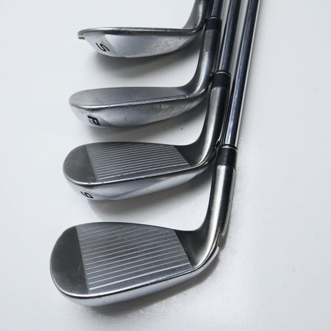 Used TaylorMade SpeedBlade Iron Set / 4 - SW / Regular Flex