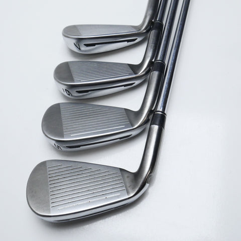 Used TaylorMade SpeedBlade Iron Set / 4 - SW / Regular Flex